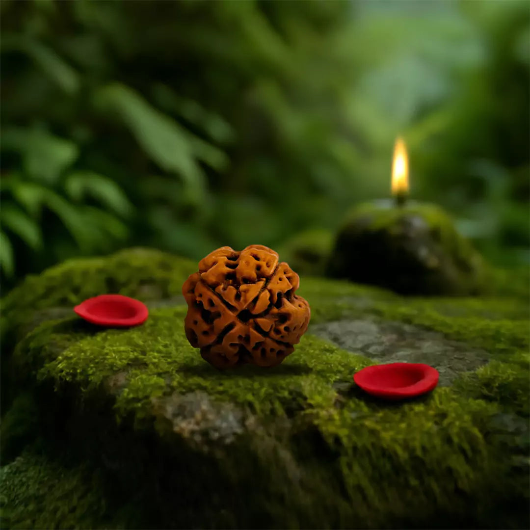 Original 4 Mukhi Nepali Rudraksha