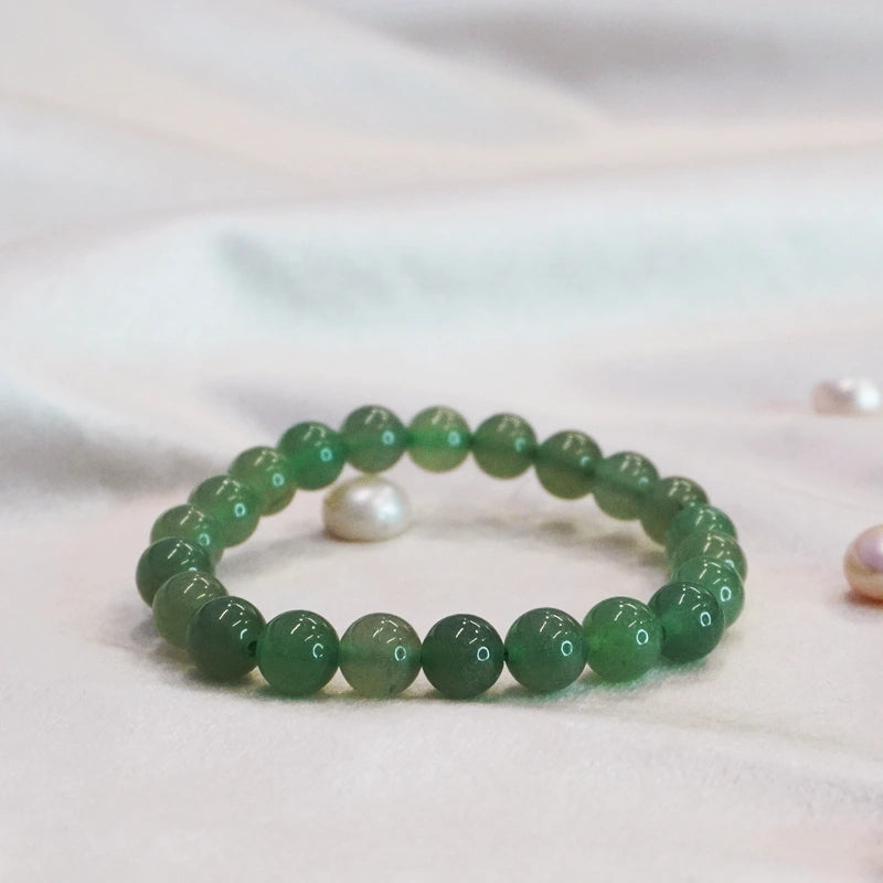 Green Aventurine 100% Natural Stone 8mm Bracelet