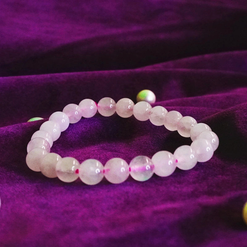 Rose Quartz 100% Natural Stone 8mm Bracelet