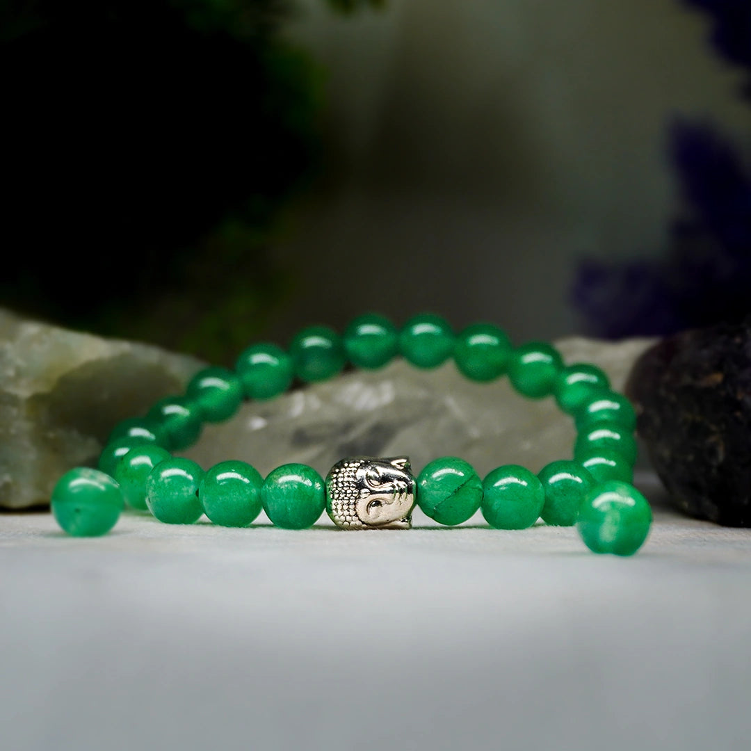 Green Aventurine 100% Natural Stone 8mm Bracelet