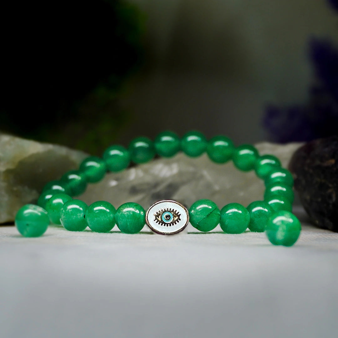 Green Aventurine 100% Natural Stone 8mm Bracelet