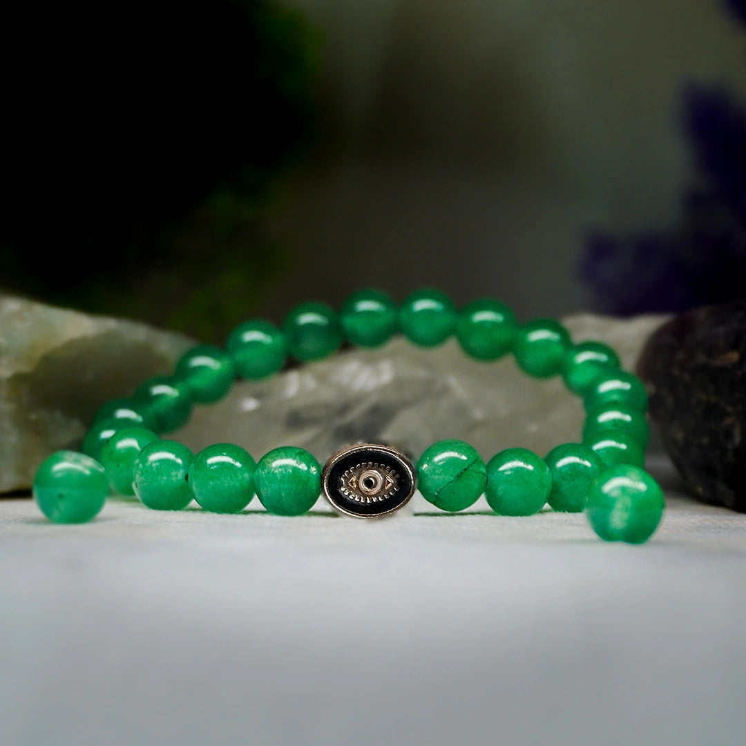 Green Aventurine 100% Natural Stone 8mm Bracelet