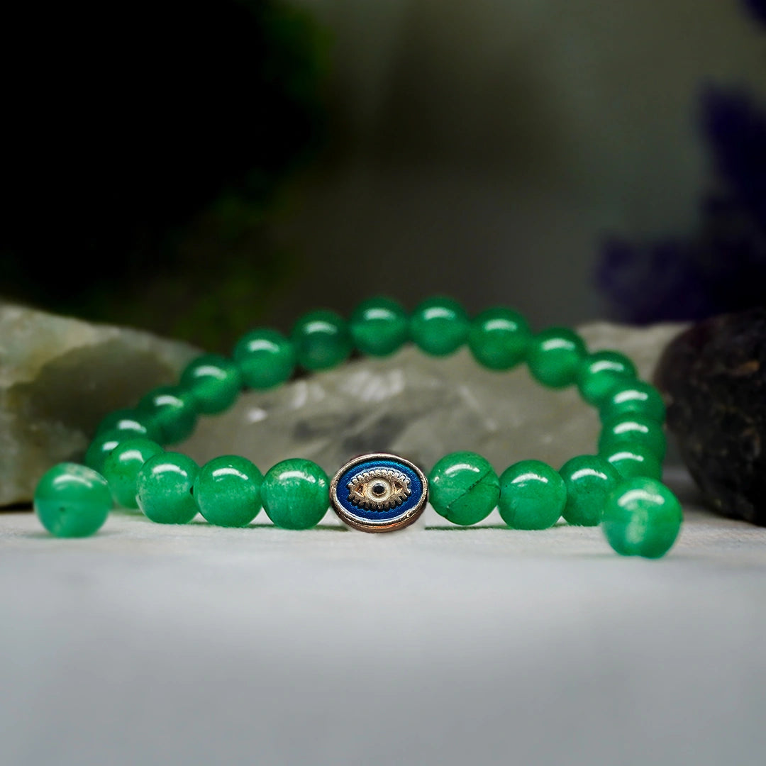 Green Aventurine 100% Natural Stone 8mm Bracelet