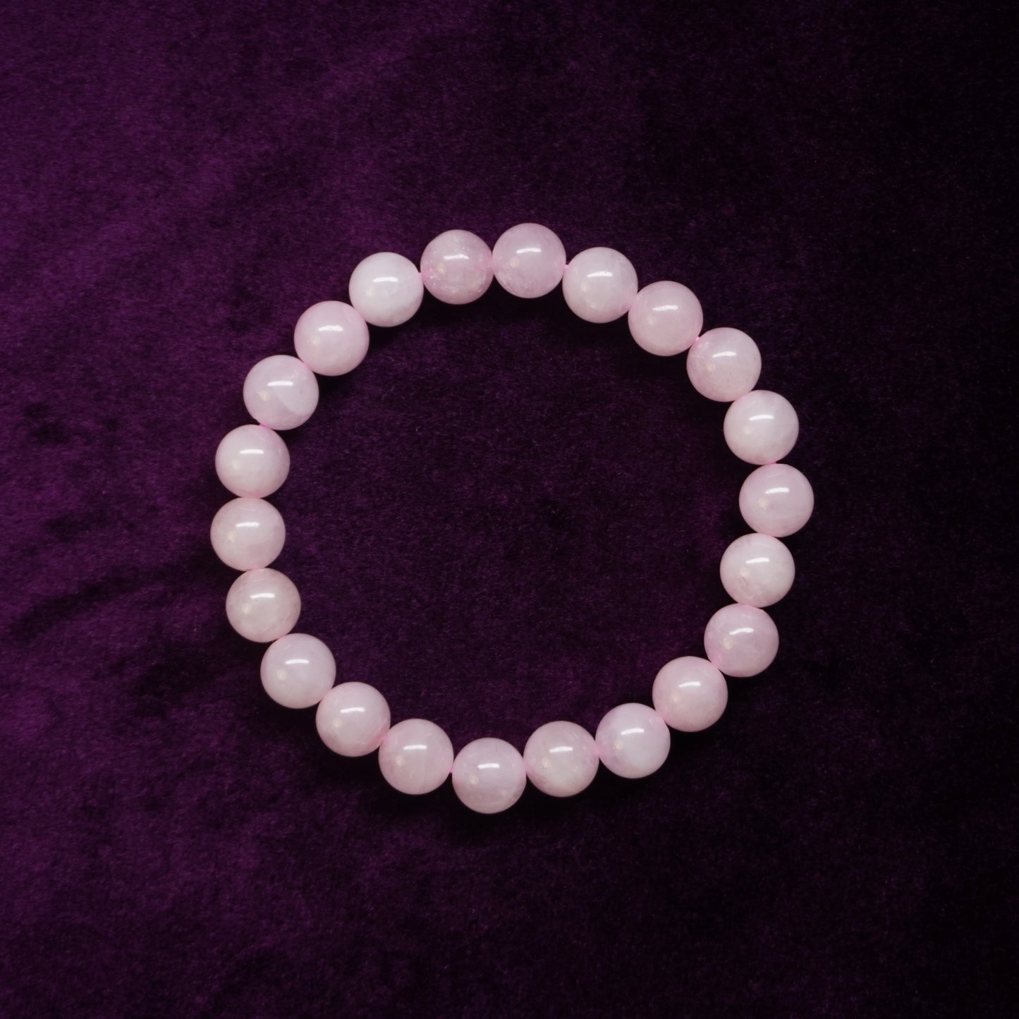 Rose Quartz 100% Natural Stone 8mm Bracelet