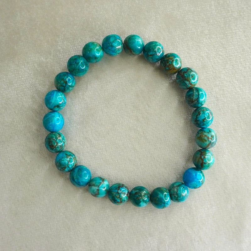 Turquoise 100% Natural Stone 8mm Bracelet