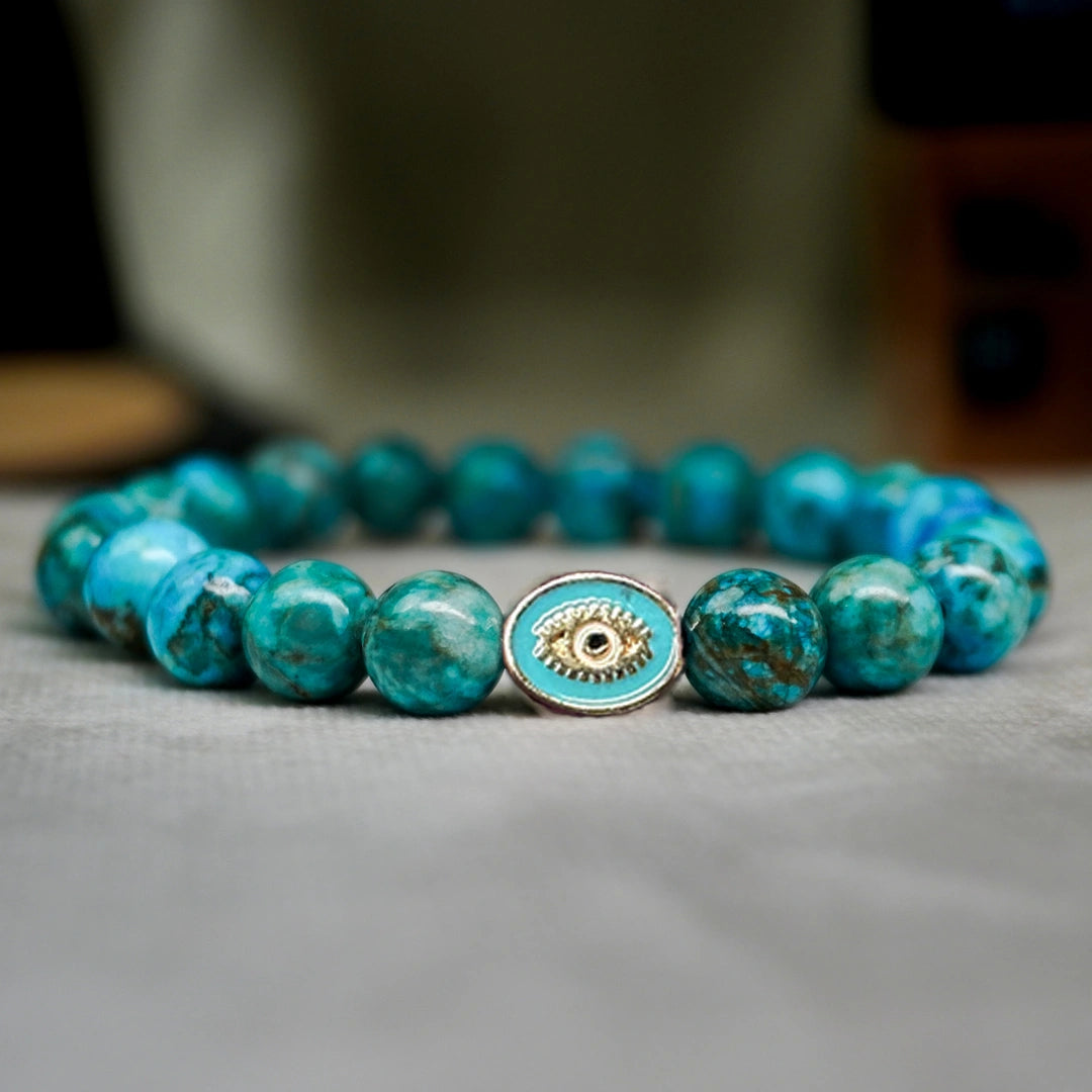 Turquoise 100% Natural Stone 8mm Bracelet