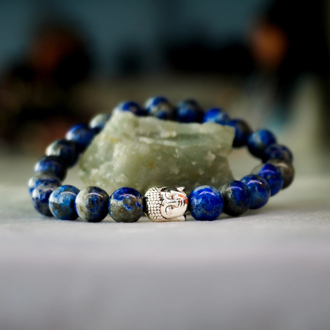 Lapis Lazuli 100% Natural Stones 8mm Bracelet
