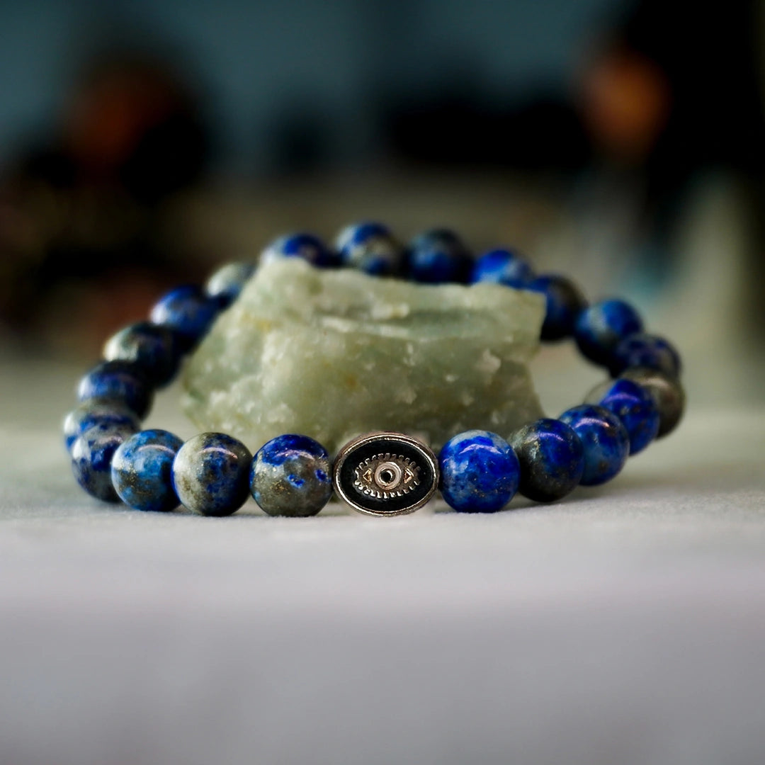 Lapis Lazuli 100% Natural Stones 8mm Bracelet