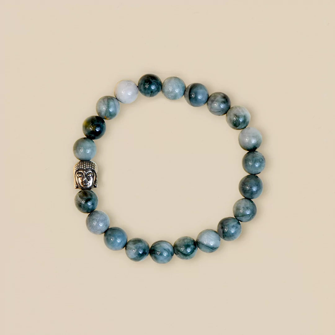 Cats Eye 100% Natural Stone 8mm Bracelet