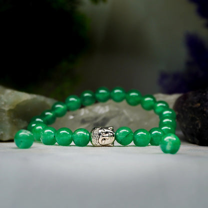 Green Aventurine 100% Natural Stone 8mm Bracelet