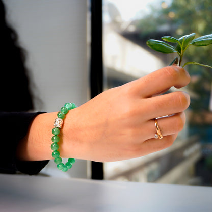 Green Aventurine 100% Natural Stone 8mm Bracelet