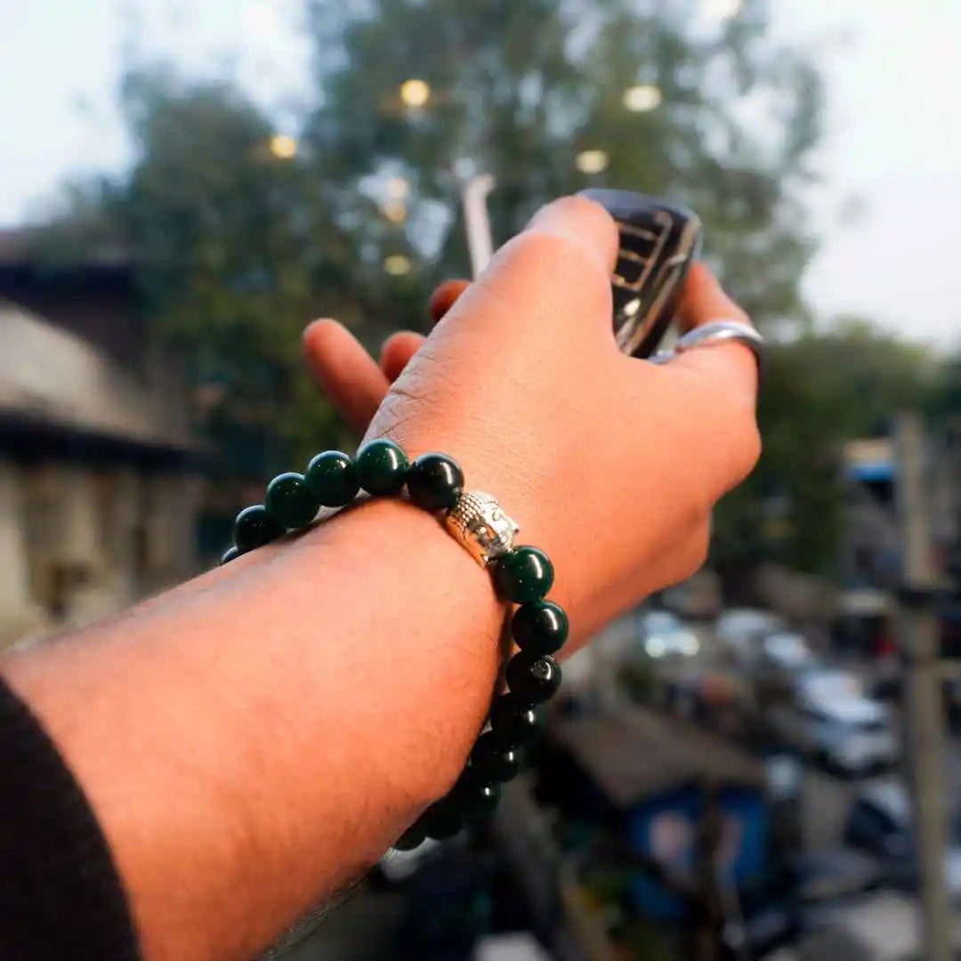 Jade Bracelet hand