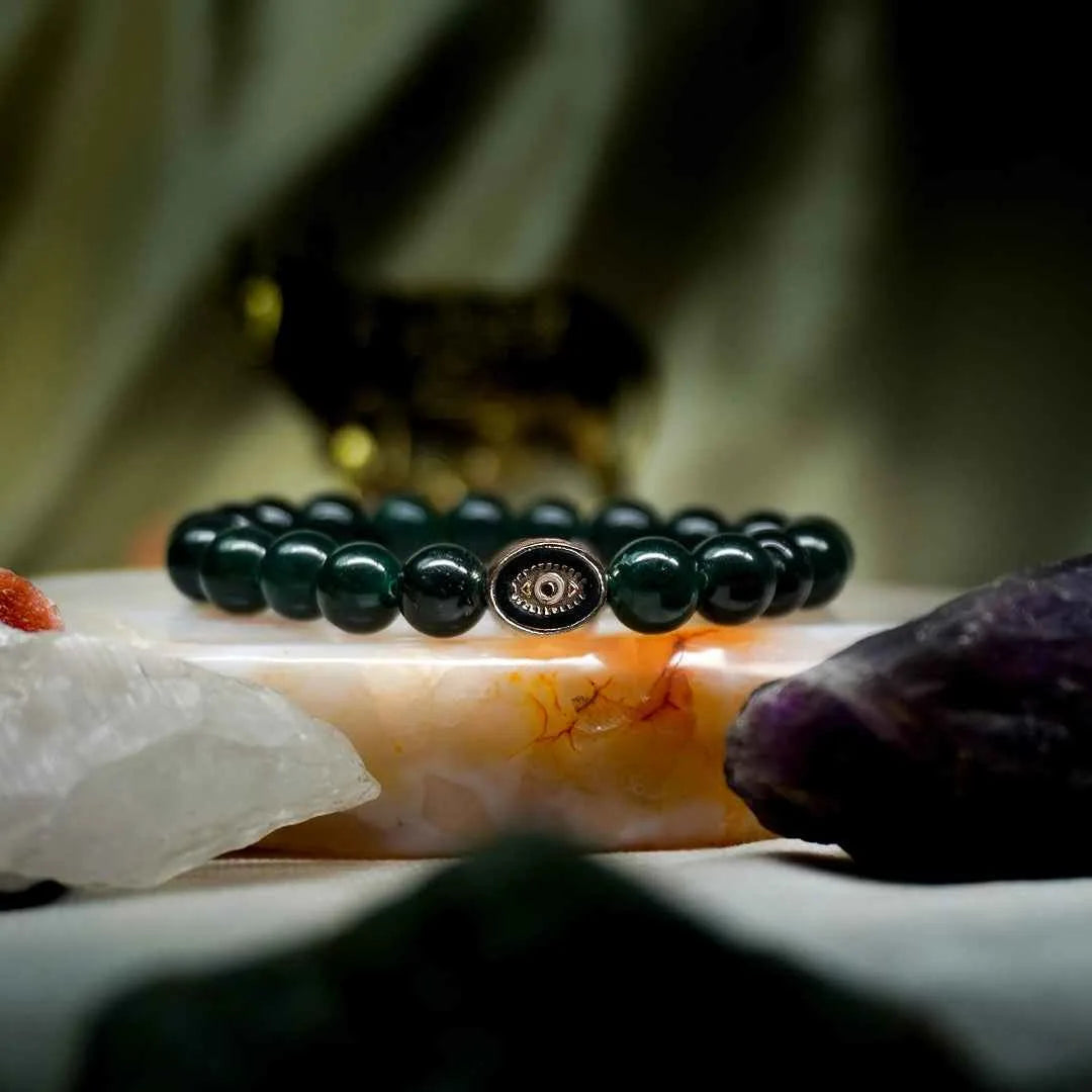 Jade Bracelet Jet Black Eye