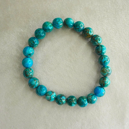 Turquoise 100% Natural Stone 8mm Bracelet