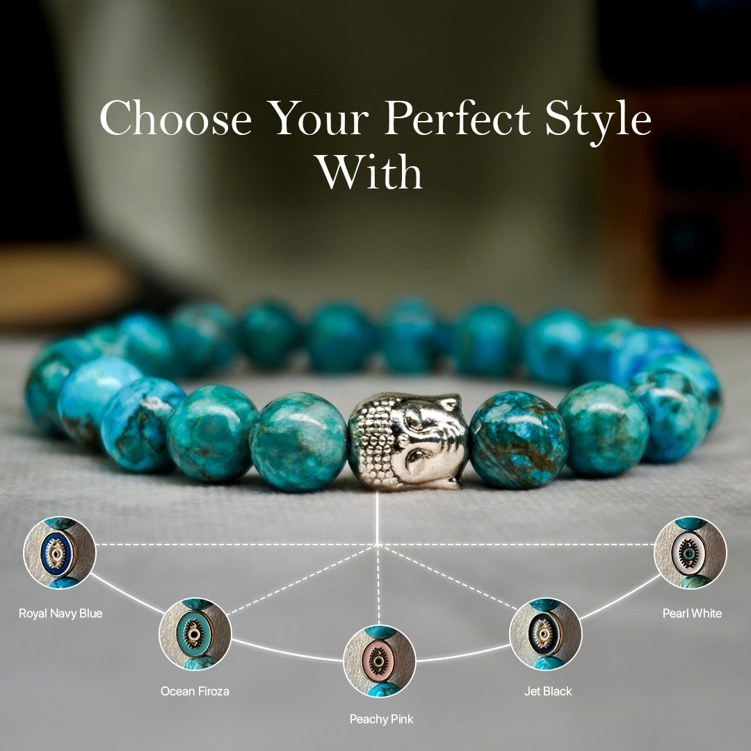 Turquoise 100% Natural Stone 8mm Bracelet