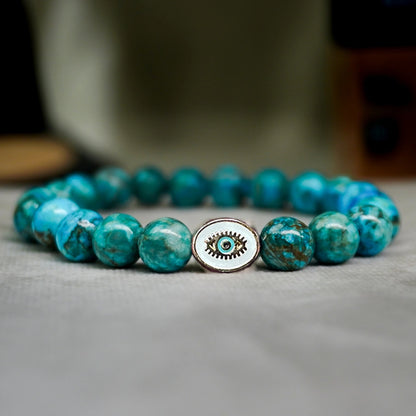Turquoise 100% Natural Stone 8mm Bracelet