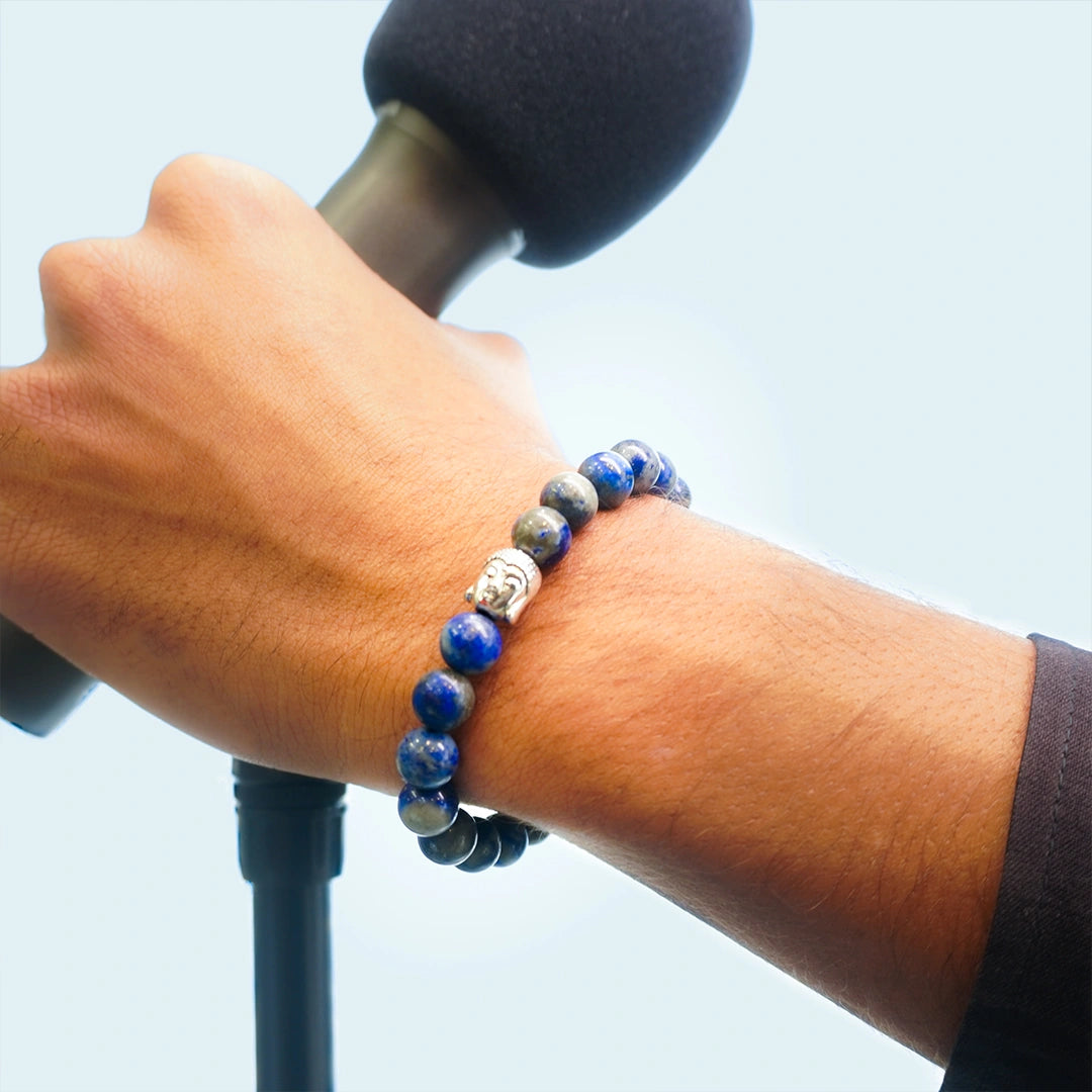 Lapis Lazuli 100% Natural Stones 8mm Bracelet