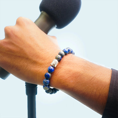 Lapis Lazuli 100% Natural Stones 8mm Bracelet