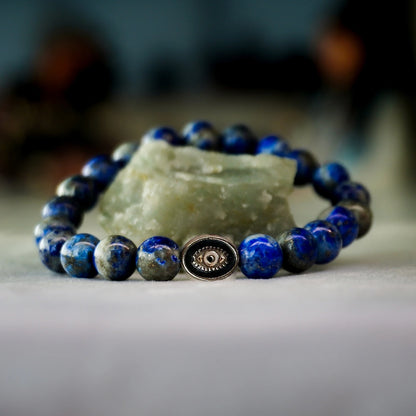 Lapis Lazuli 100% Natural Stones 8mm Bracelet
