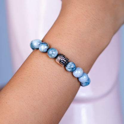 Cats Eye 100% Natural Stone 8mm Bracelet