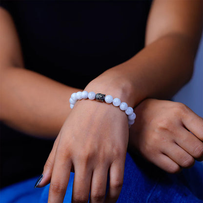 Moonstone 100% Natural Stones 8mm Bracelet