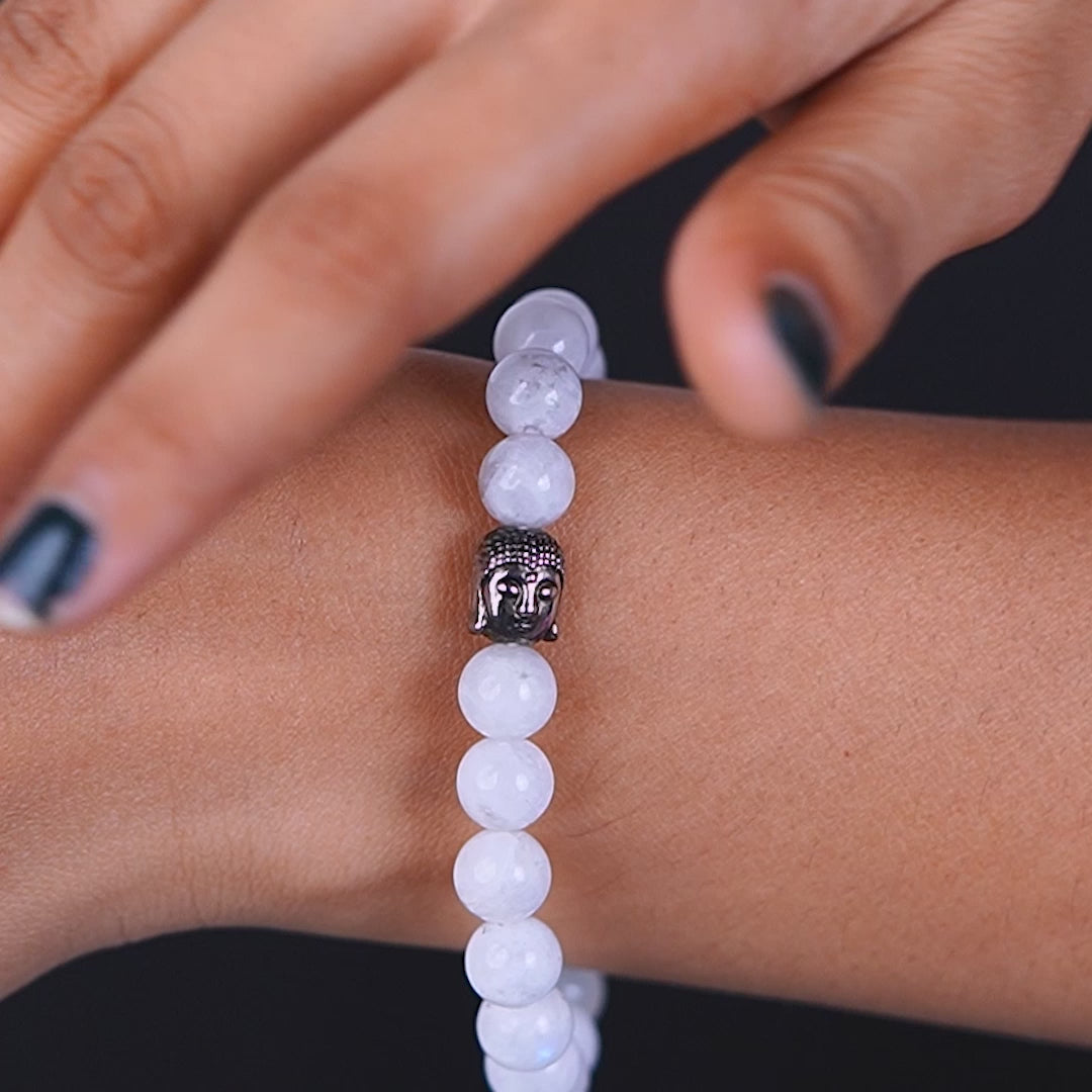 Moonstone Bracelet | Brings Calmness And Balance | Daivik Cart