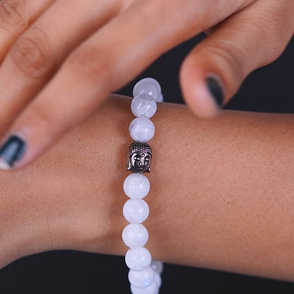 Moonstone 100% Natural Stones 8mm Bracelet
