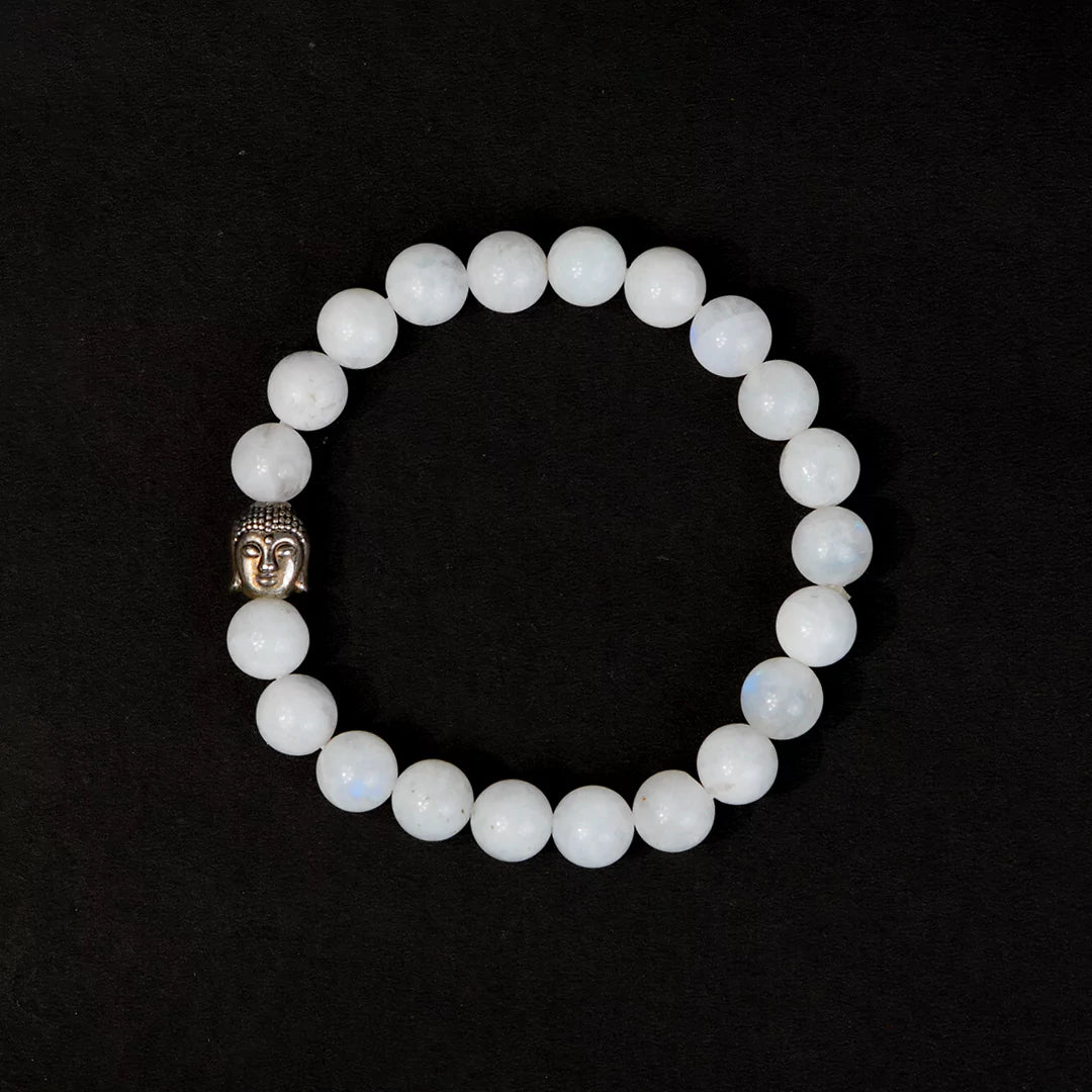 Moonstone 100% Natural Stones 8mm Bracelet