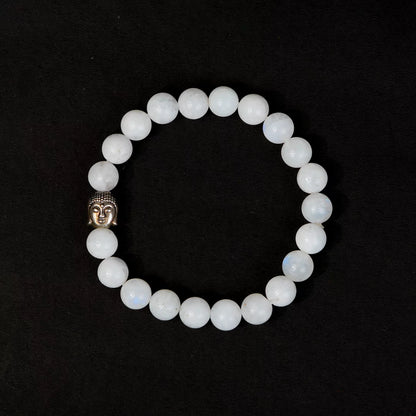 Moonstone 100% Natural Stones 8mm Bracelet