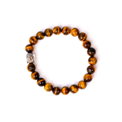Tiger Eye 100% Natural Stone 8mm Bracelet